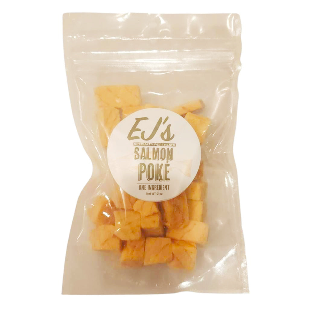 EJ's Specialty Dog & Cat Treats - Salmon Poke - 2 oz.