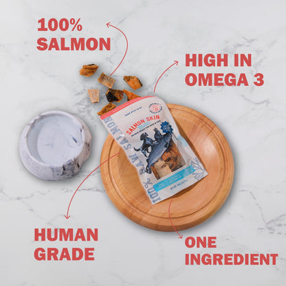Salmon Skin Brittle