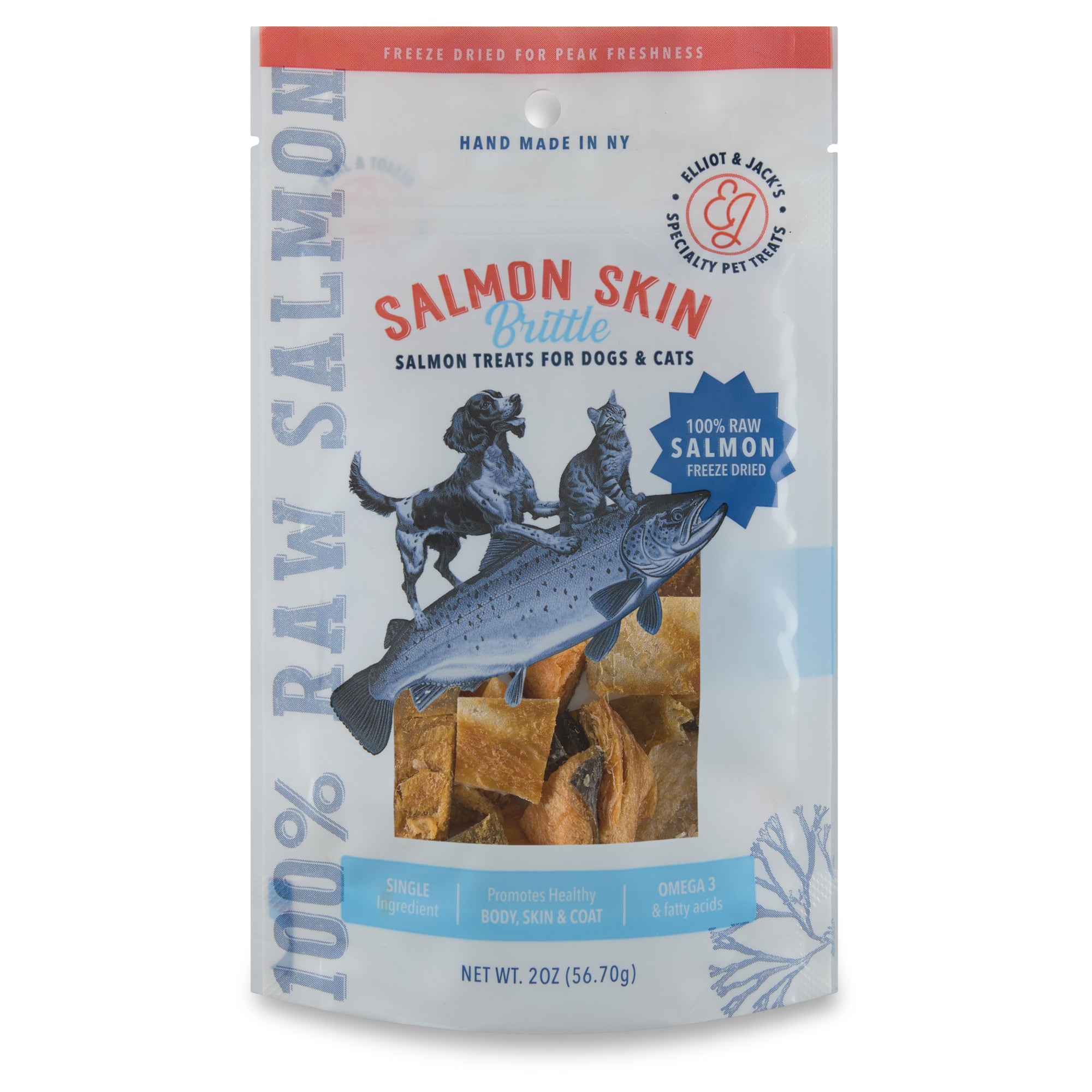 Salmon Skin Brittle