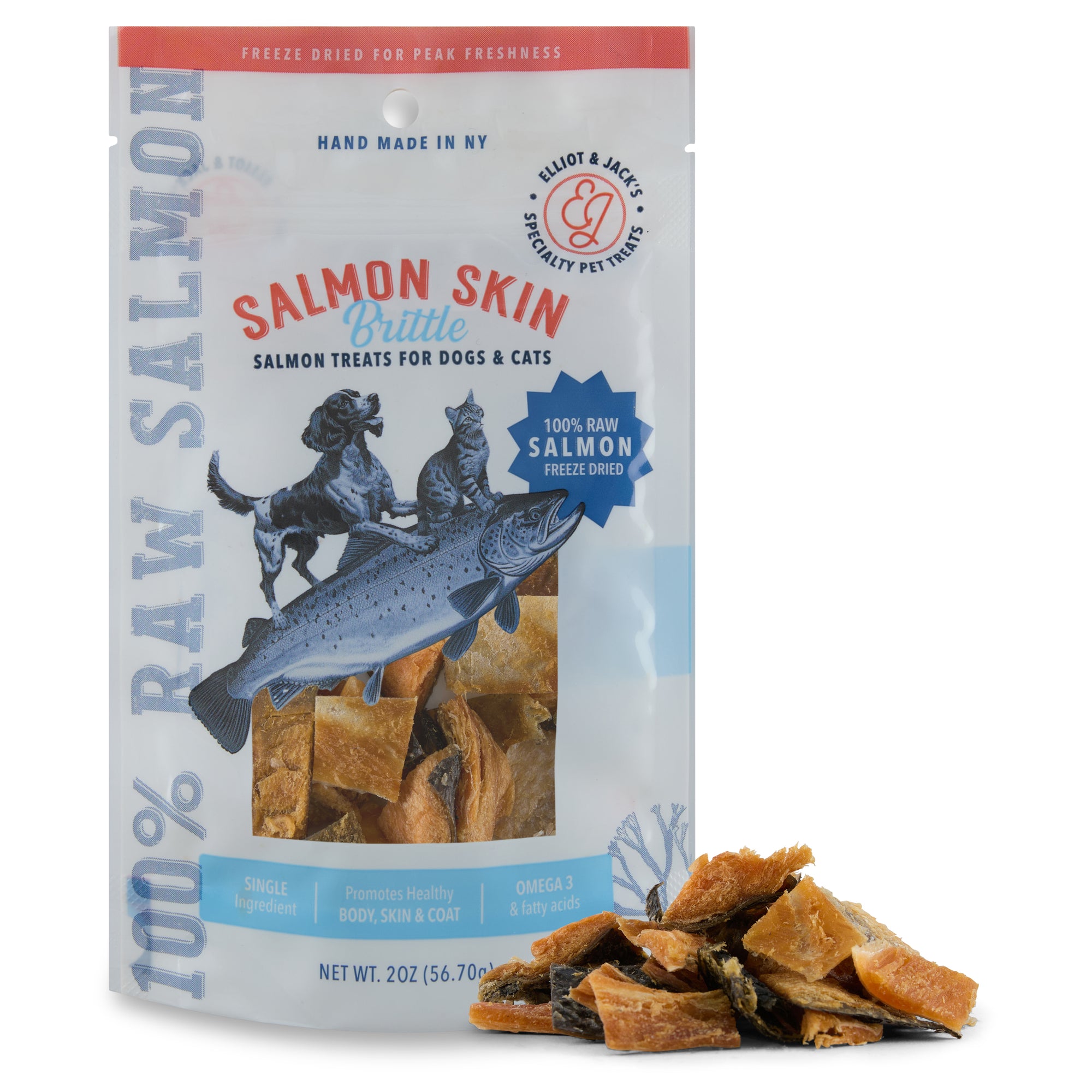 Salmon Skin Brittle